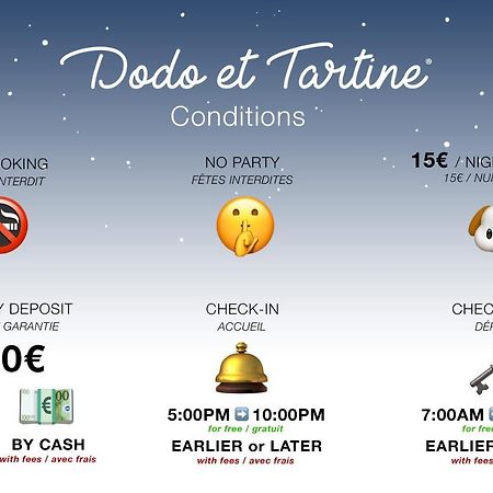 Luxurious 1 Bedroom, Ac, Terrace, Close Beaches - Dodo Et Tartine การ์เกราน ภายนอก รูปภาพ
